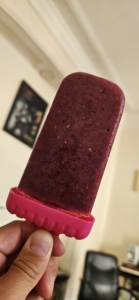 berry healthy ice lollies summer snack